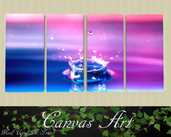 Drop in the Ocean Canvas Art