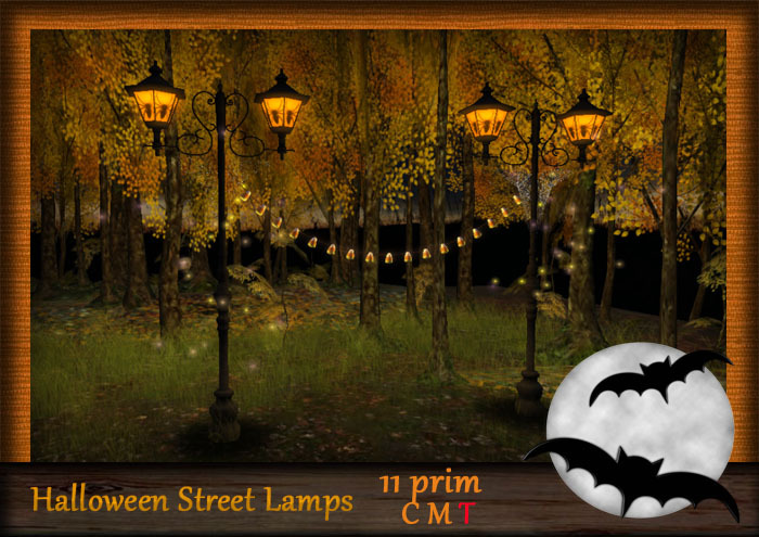 Halloween Street Lamps 