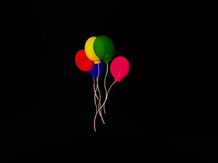 Birthday balloons gift