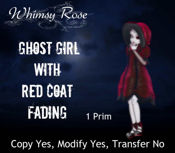 [WR] Ghost Girl Red Coat Fading (C/M)
