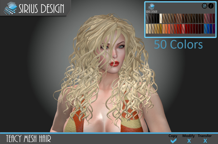 Sirius Design Tracy Mesh Hair Boxed
