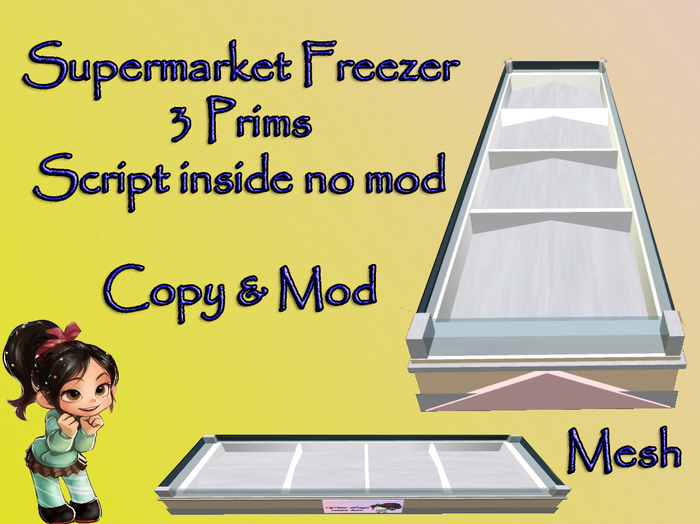 Supermarket Freezer 1