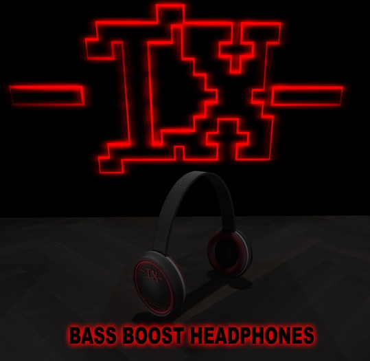 -IX- Bass Boost Headphones BOX *ADD*