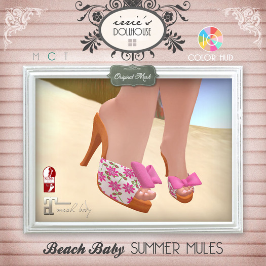 i { DH } Beach Baby Summer Mules