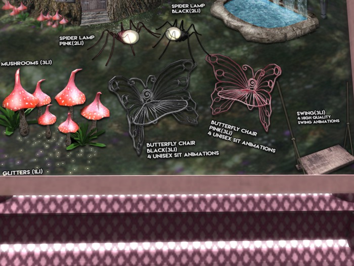 [Since1975]FairytaleG-SpiderLamp Pink