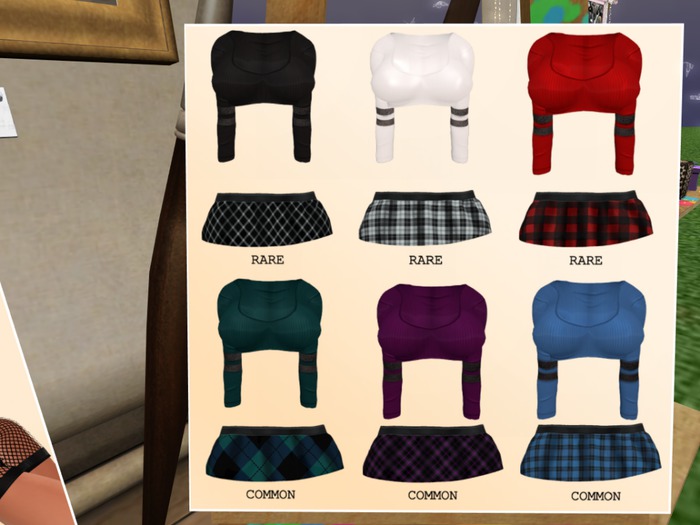 .:PULSE:. Back To School Top - Maitreya - Purple-COMMMON