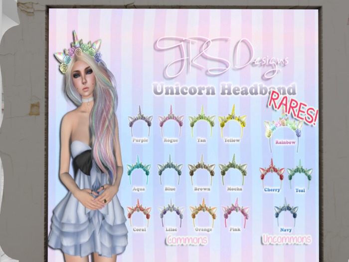 Unicorn Headband Common Brown