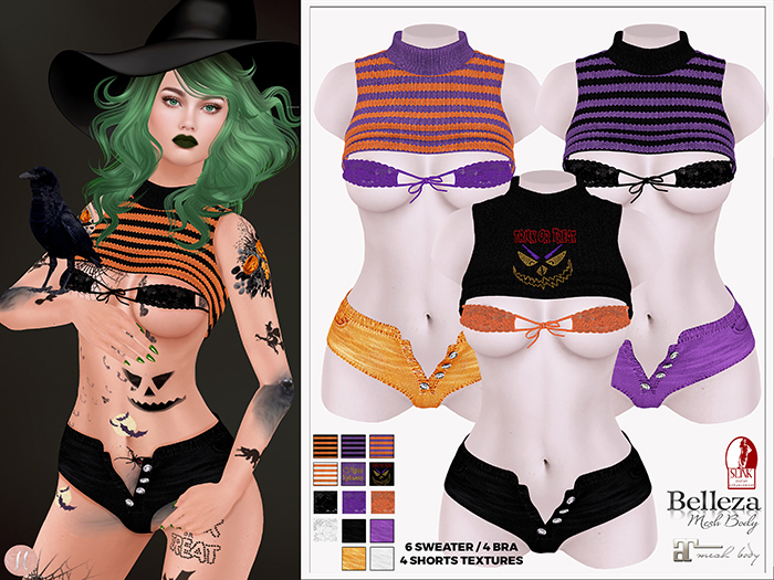 [hh] Naughty Halloween Outfit