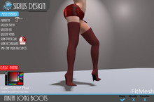 Sirius Design Nikita Long Boots Boxed