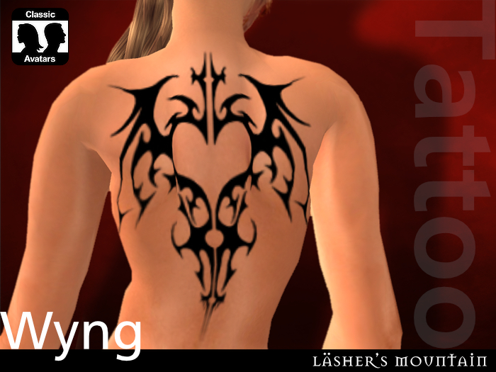 WYNG Tribal Tattoo (Back)