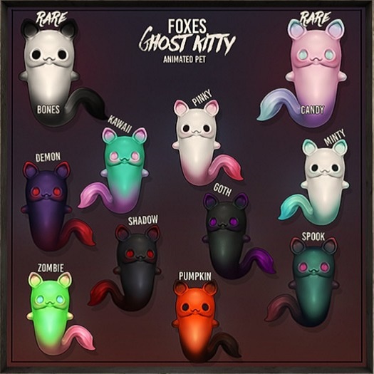 Foxes - Ghost kitty - Goth