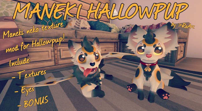 >RaA< Maneki neko hallowpup (just wear me and click)