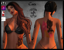 Cats shoe Custom M&C tattoo