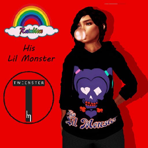 His Lil Monster - Hoodie Fiited TWEENSTER 