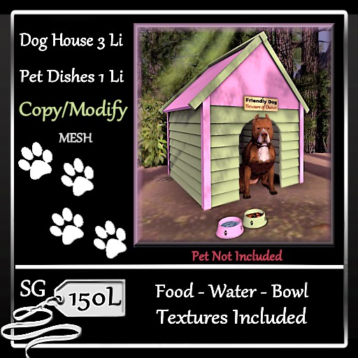 DOG HOUSE PINK