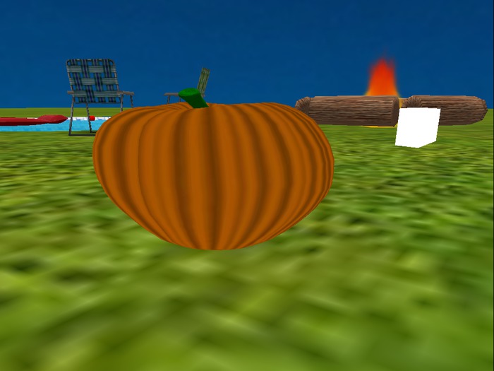 Pumpkin Ghost Rezzer Sculpted