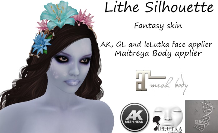 ~LS~ Fantasy Blue Skin HUD 