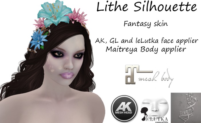 ~LS~ Fairy Purple Skin HUD - Maitreya/Genesis