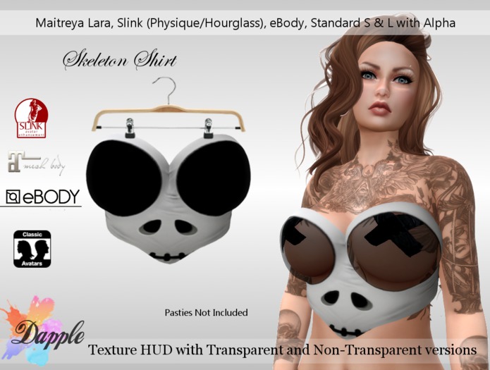 Dapple- Skeleton Shirt