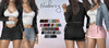 Blueberry kimi skirts