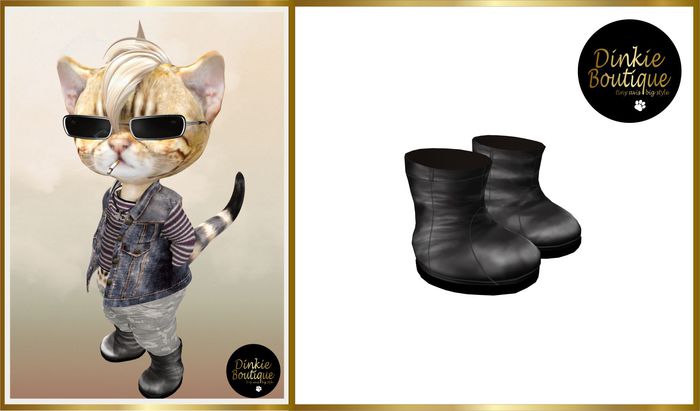 *DB* DINKIES RIDING BOOTS black