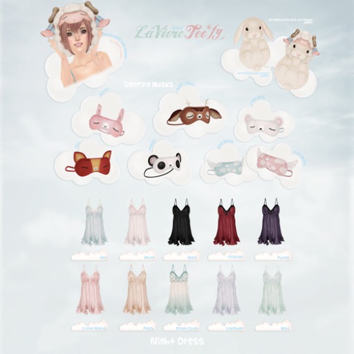Tee*fy animal masks & Dress Complete Set.