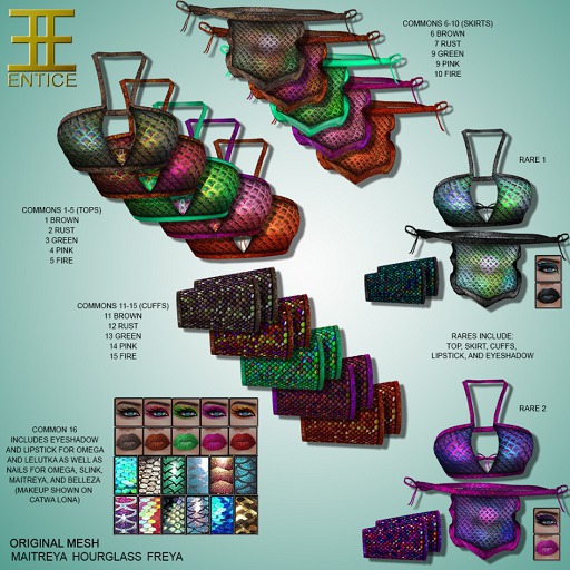 Entice - Dragon Queen Cuff - Common 15 Rust