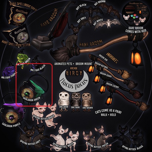 Birdy - Hocus Pocus - Cauldron - Green [box]