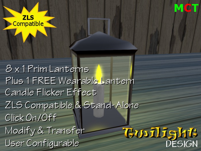 TDL007 - ZLS Lighting Pack: Lantern Square 01