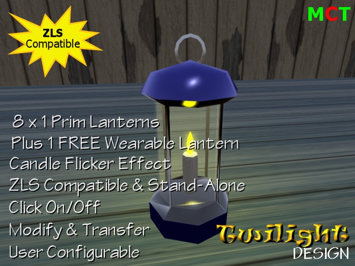 TDL006 - ZLS Lighting Pack: Lantern Round 02