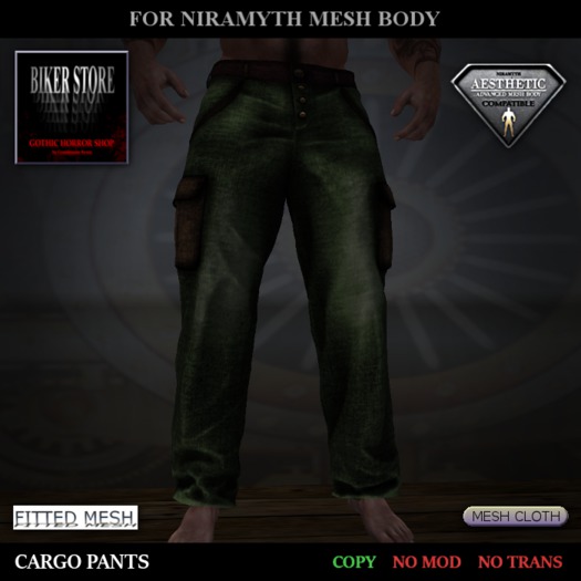 #AESTHETIC Cargo Pants STEAMER