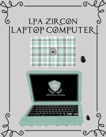 LPA ZIRCON LAPTOP COMPUTER 