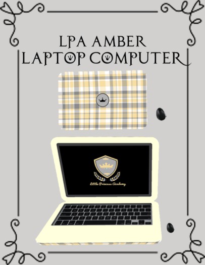 LPA AMBER LAPTOP COMPUTER
