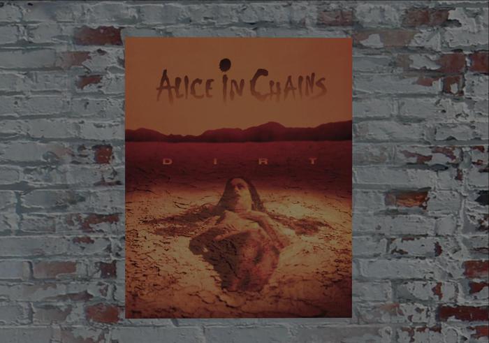 Alice In Chains Poster - Dirt