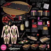 Second Life Marketplace - Astralia - Nyotaimori Body Sushi Stool ...