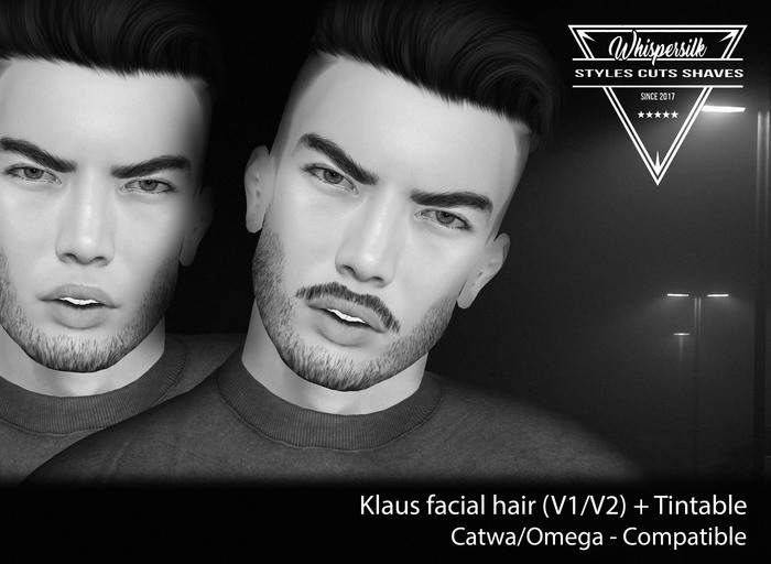 *Whispersilk* - Klaus  Facial Hair/DEMO