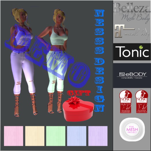 !!! DEMO PANTS & TOP + GIFT
