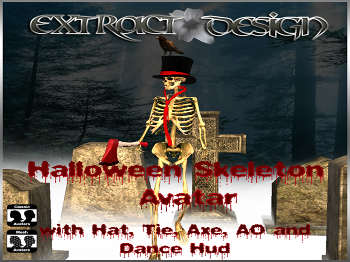 *ED* Halloween Skeleton Avatar