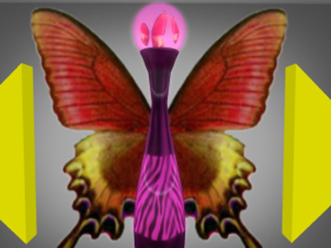Butterfly Egg Cup:  Lunar, Exquisite