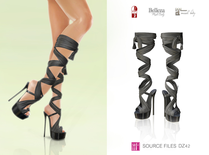[DZ] Full Perm 42 Source Files High Heel Boot PROMO
