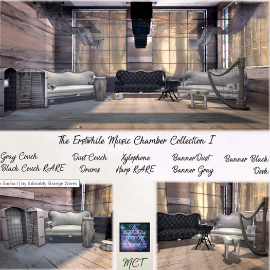 ~ASW~ The Erstwhile Music Chamber Chair -Dust