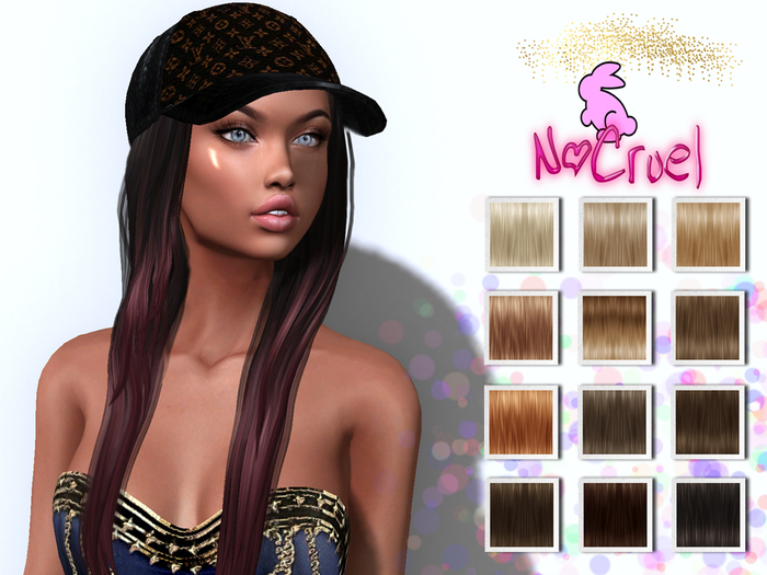 DAE FILES - Khloe Mesh Hair Full Perm