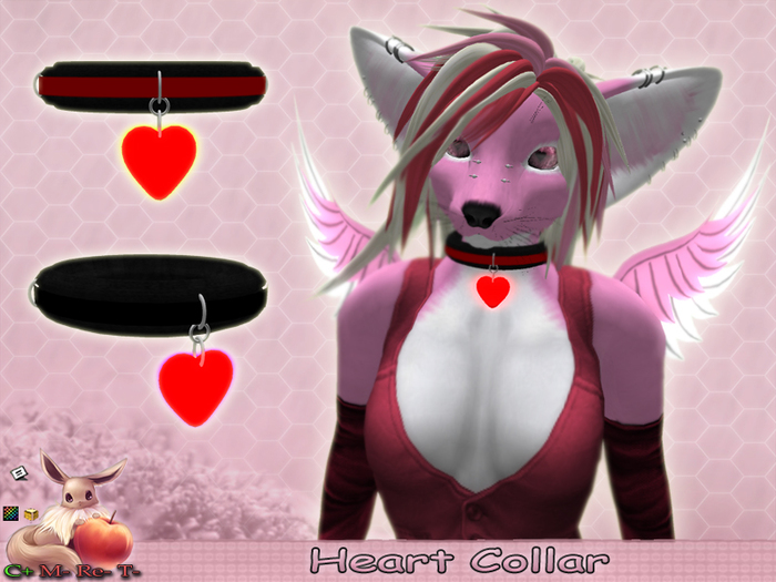  !N~N~P! Collar - Heart *Hud Box* 