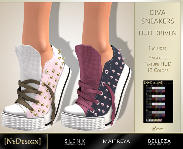 [NyDesign] Diva Sneakers - HUD Driven