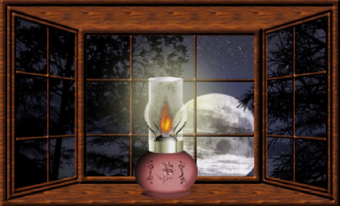 Window Lamp Animated Picture
