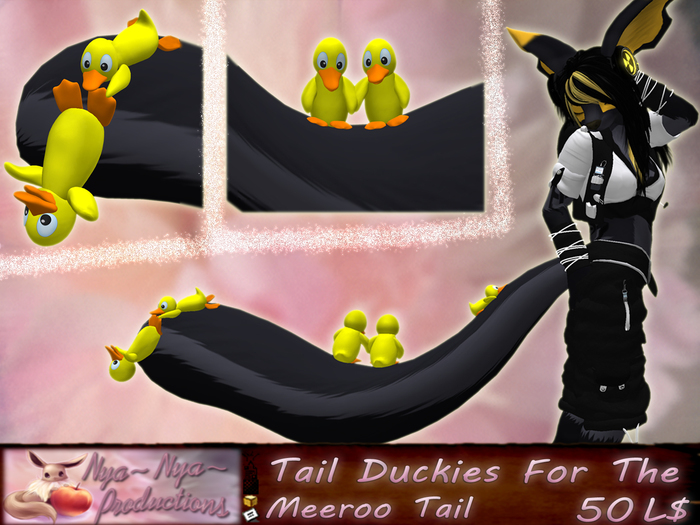 !N~N~P! Tail Duckies - Meeroo/Civet *Hud Box*