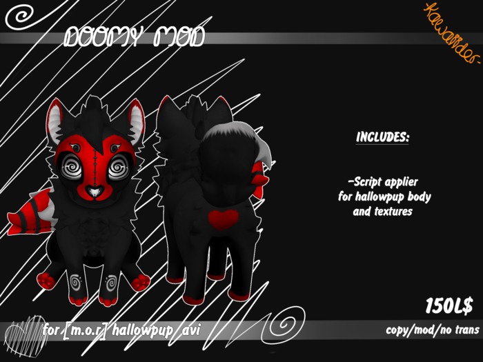 -KW- Hallowpup ~Doomy mod *red*