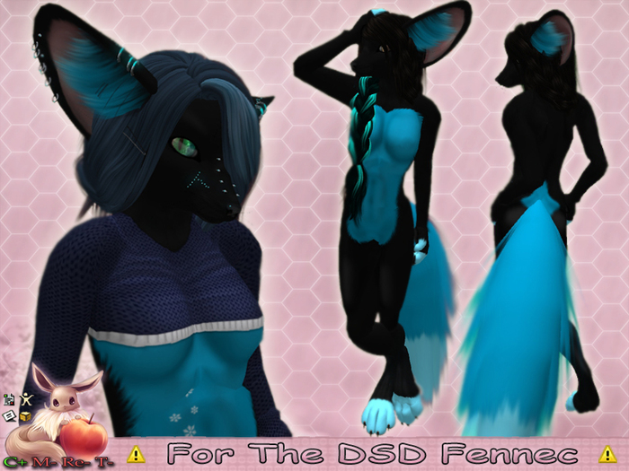 !N~N~P! DSD Fennec Fox - Lisa LT Blue *Hud Box*