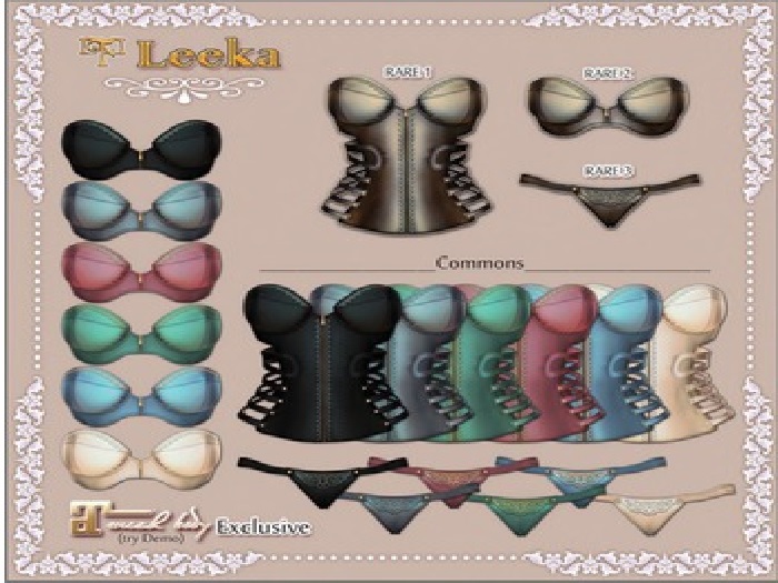 FDD *Leeka* bra - Fantasy (Maitreya) RARE