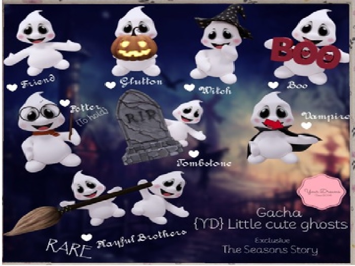 {YD} Little cute ghosts - Potter